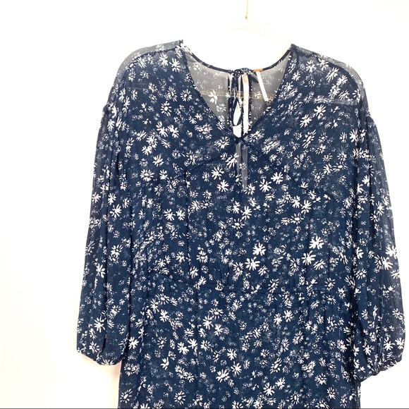 Free People Wall Flower Midi Dress - Picture 5 of 8